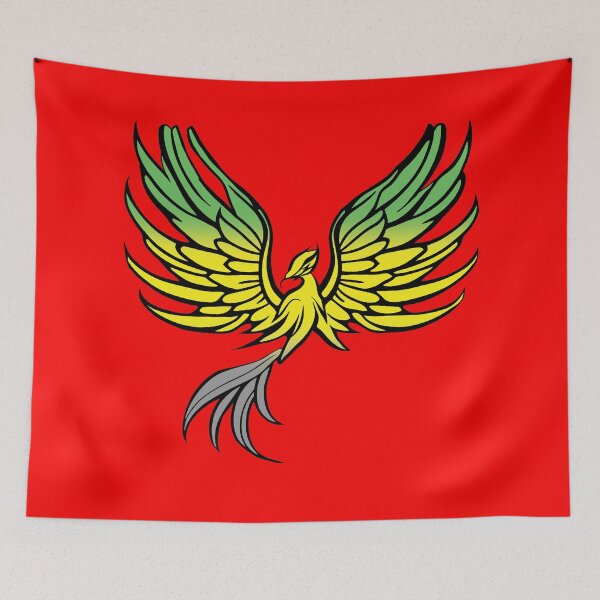 Item preview, Majestic Lithromantic Pride Flag Phoenix, Lithromantic Pride Design designed and sold by Travelslightly.