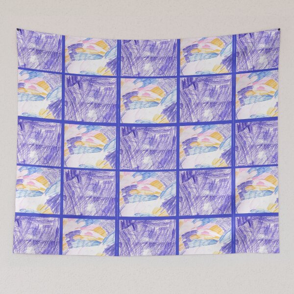 Item preview,  blue background  designed and sold by miaterinka.