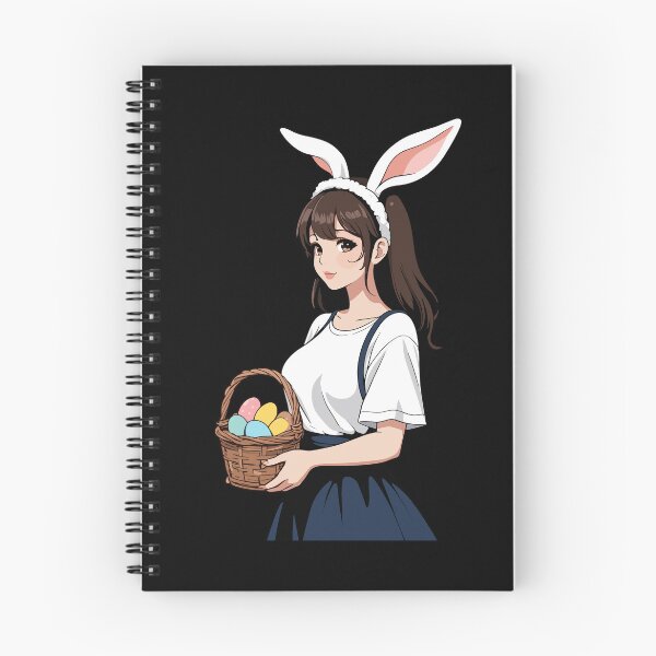 Item preview, Anime Easter Kawaii Easter Bunny Manga Girl Otaku designed and sold by LuminOrb.