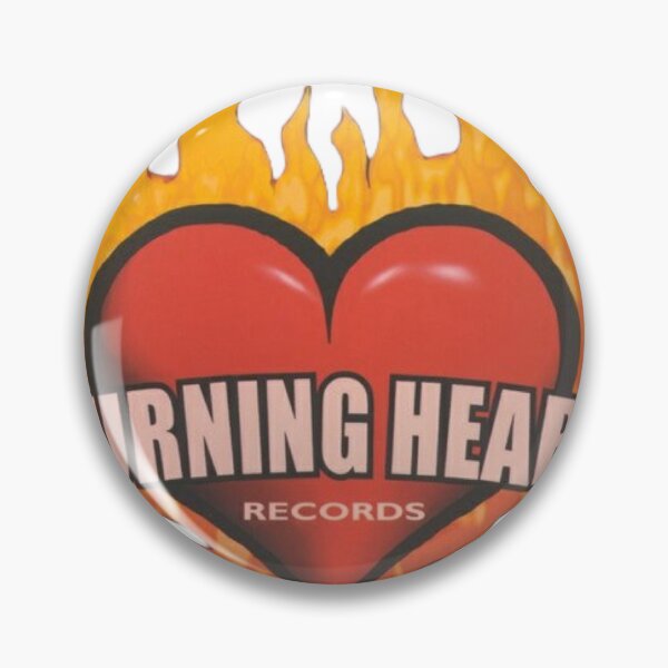 Item preview, burning heart designed and sold by mirrorbubble.