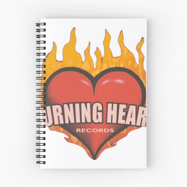 Item preview, burning heart designed and sold by mirrorbubble.