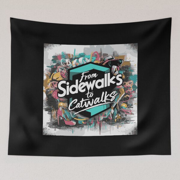 Item preview, From sidewalks to catwalks, street art culture designed and sold by Pflugart.
