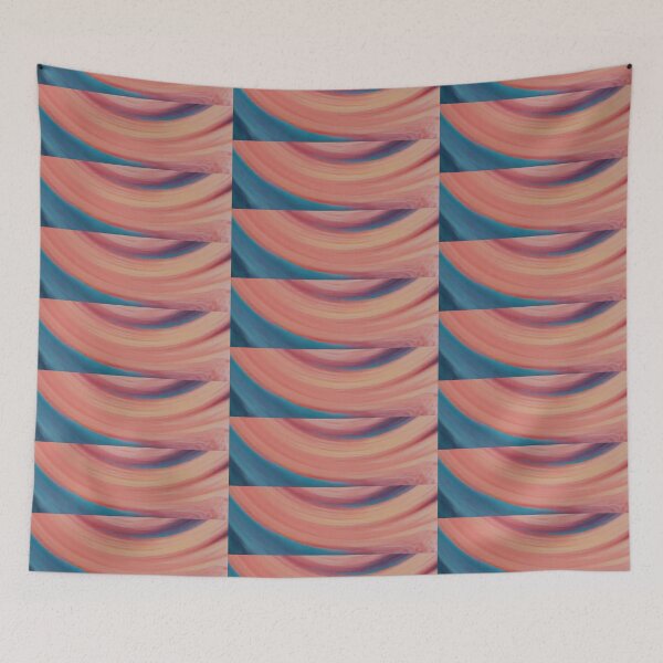 Item preview, ElitebyElise, Simply Peach and Blue designed and sold by ElitebyElise.