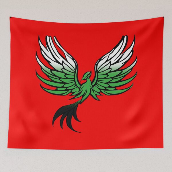Item preview, Majestic Neutrois Pride Flag Phoenix, Neutrois Pride Design designed and sold by Travelslightly.