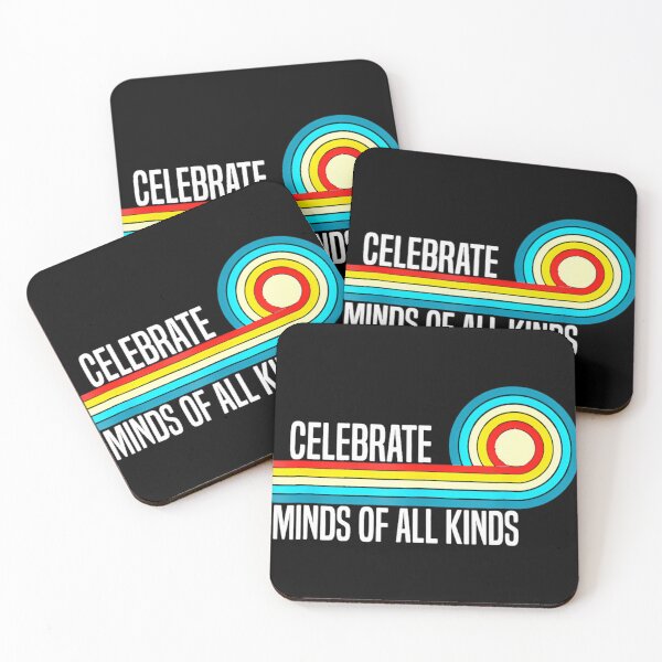 Item preview, Celebrate Minds Of All Kinds Neurodiversity Autism Awareness designed and sold by JosetteMun.