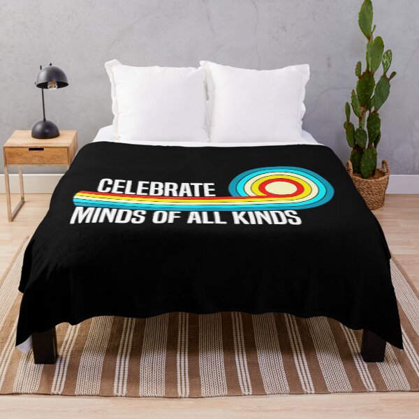 Item preview, Celebrate Minds Of All Kinds Neurodiversity Autism Awareness designed and sold by JosetteMun.