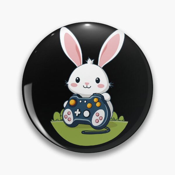 Item preview, Easter bunny gamer and gaming streetwear design designed and sold by LuminOrb.