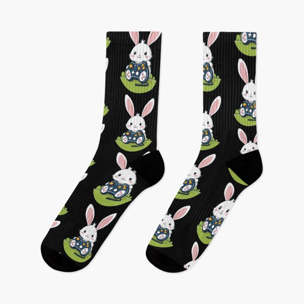 Item preview, Easter bunny gamer and gaming streetwear design designed and sold by LuminOrb.