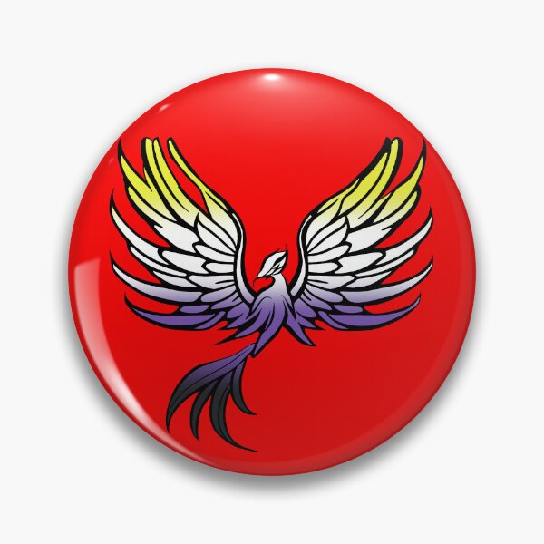 Item preview, Majestic Nonbinary Pride Flag Phoenix, Enby Pride Design designed and sold by Travelslightly.