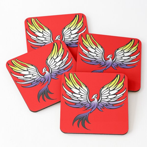 Item preview, Majestic Nonbinary Pride Flag Phoenix, Enby Pride Design designed and sold by Travelslightly.
