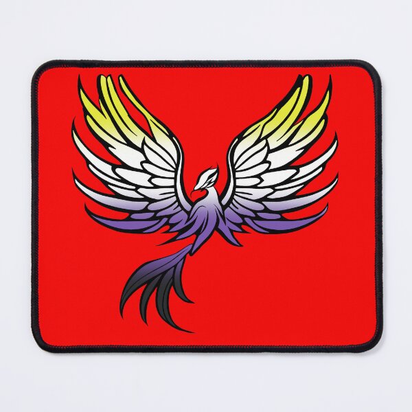 Item preview, Majestic Nonbinary Pride Flag Phoenix, Enby Pride Design designed and sold by Travelslightly.