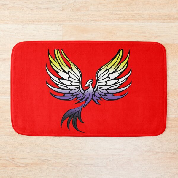 Item preview, Majestic Nonbinary Pride Flag Phoenix, Enby Pride Design designed and sold by Travelslightly.