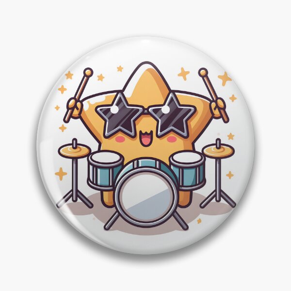 Item preview, Kawaii Rockstar: Star-Shaped Sunglasses designed and sold by CanvasCutie.