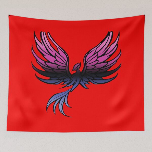 Item preview, Majestic Omnisexual Pride Flag Phoenix, Omni Pride Design designed and sold by Travelslightly.