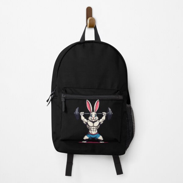 Item preview, Easter Bunny Body Building Animal Funny Workout designed and sold by LuminOrb.