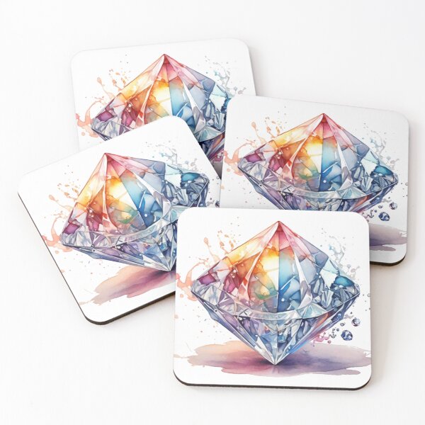 Item preview, a sparkling colorful crystal designed and sold by Rose Design & Photos.