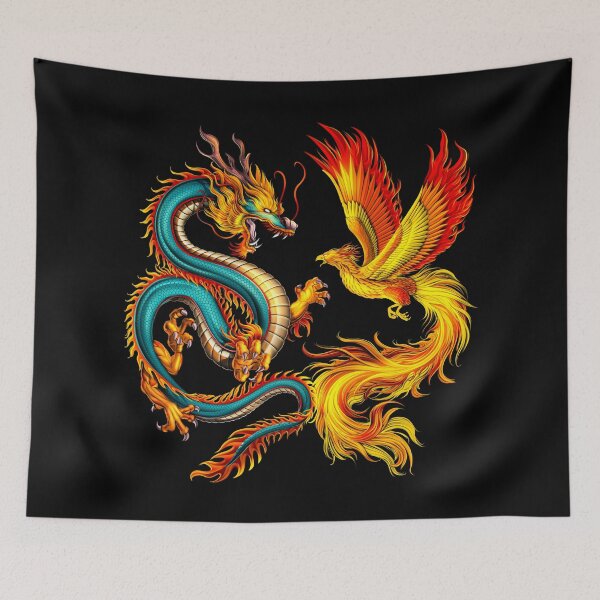 Item preview, Dragon and Phoenix designed and sold by underheaven.