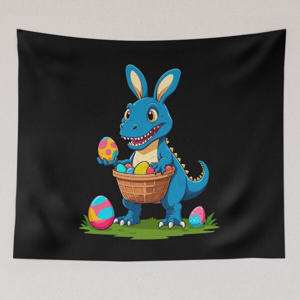 Item preview, Iconic Easter Dinosaur Easter Bunny designed and sold by LuminOrb.