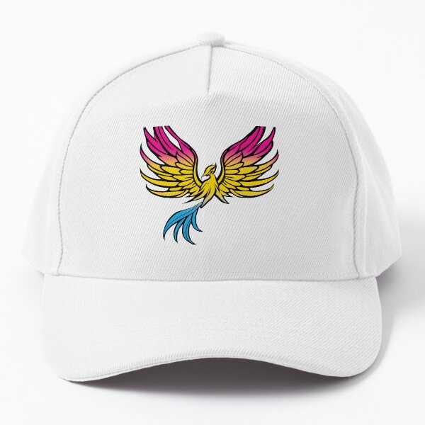 Aperçu de l'œuvre Majestueux drapeau de la fierté pansexuelle Phoenix, Pan Pride Design créée et vendue par Travelslightly.