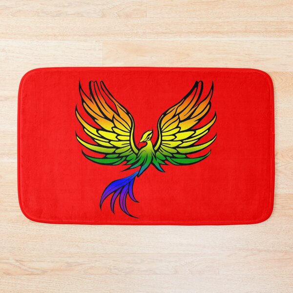 Item preview, Majestic LGBTQIA+ Pride Flag Phoenix, Rainbow Pride Design designed and sold by Travelslightly.