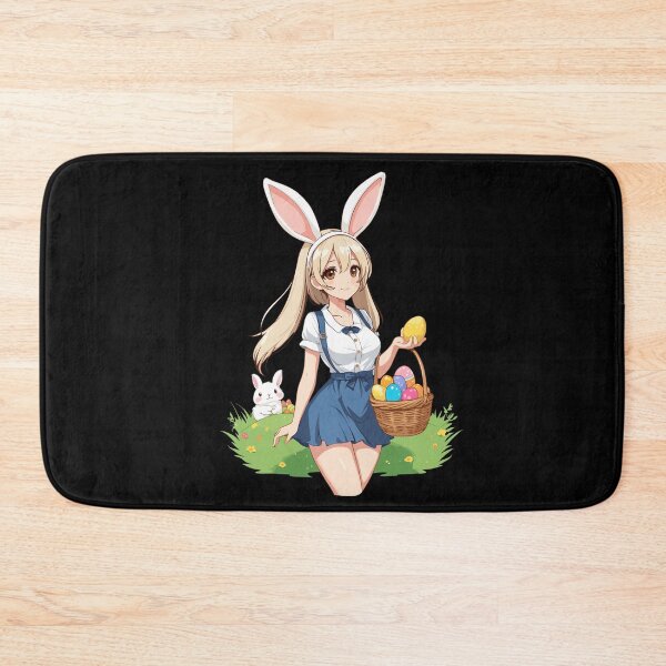 Item preview, Anime Easter Kawaii Easter Bunny Manga Girl Otaku designed and sold by LuminOrb.