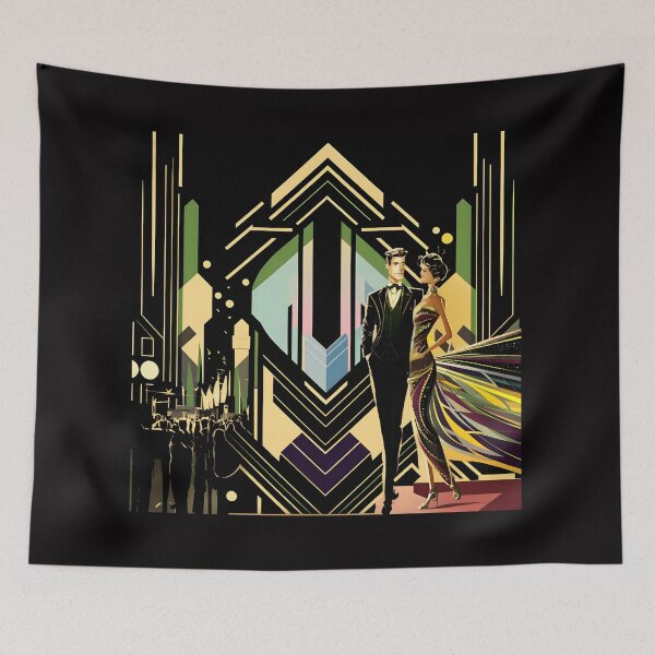 Item preview, Art Deco Romance designed and sold by SloganExpress.