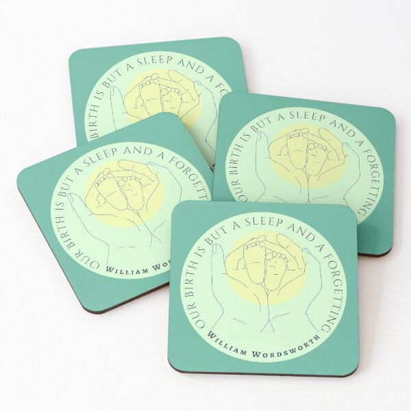 Item preview, Copy of William Wordsworth quote: Our birth is but a sleep and a forgetting... designed and sold by artbleed.