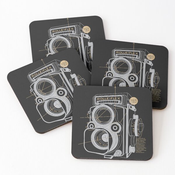 Item preview, Rolleiflex Twin-Lens Reflex Camera Dark designed and sold by magentadayo.