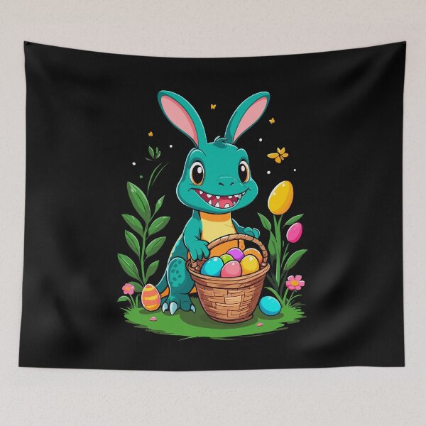 Item preview, Iconic Easter Dinosaur Easter Bunny designed and sold by LuminOrb.