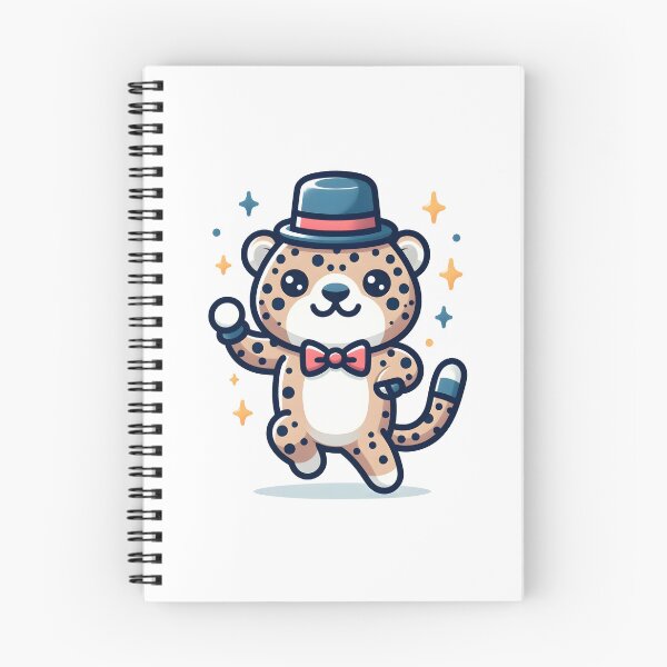 Item preview, Kawaii Jaguar With Bow Tie And Top Hat designed and sold by CanvasCutie.