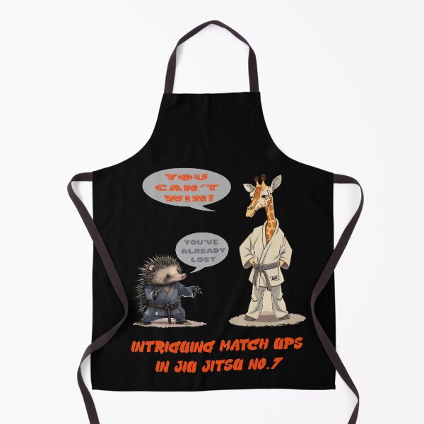 Item preview, Echidna vs Giraffe Jiu Jitsu designed and sold by CoolCrazyQuirky.