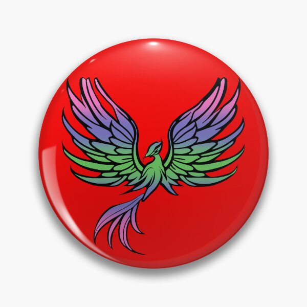 Item preview, Majestic Trigender Pride Flag Phoenix, Trigender Pride Design designed and sold by Travelslightly.