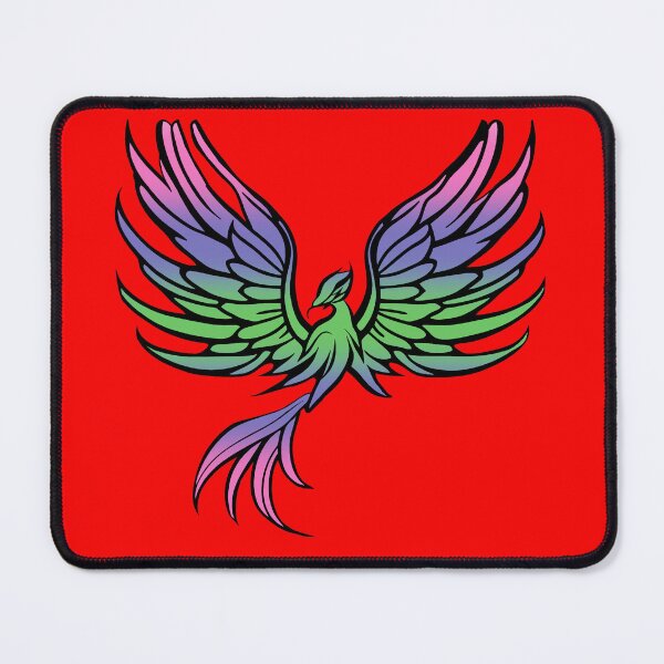Item preview, Majestic Trigender Pride Flag Phoenix, Trigender Pride Design designed and sold by Travelslightly.