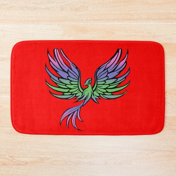 Item preview, Majestic Trigender Pride Flag Phoenix, Trigender Pride Design designed and sold by Travelslightly.