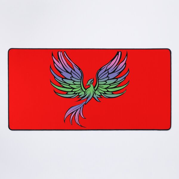 Item preview, Majestic Trigender Pride Flag Phoenix, Trigender Pride Design designed and sold by Travelslightly.