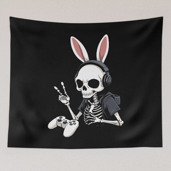 Item preview, Easter Bunny Gamer Iconic Easter Gaming designed and sold by LuminOrb.