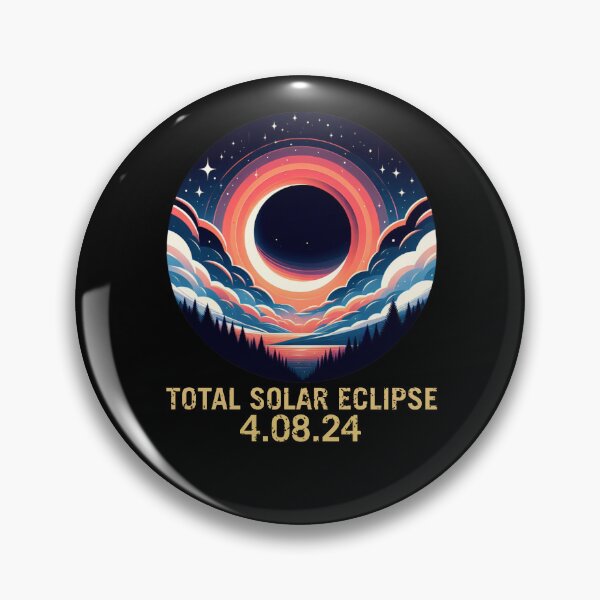 Item preview, Total Solar Eclipse 4 08 2024 designed and sold by FrescoDesign.