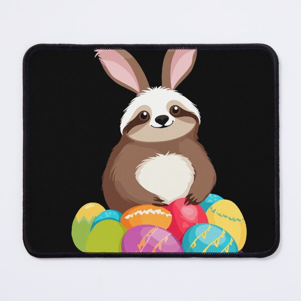 Item preview, Funny sloth Easter bunny Iconic Easter designed and sold by LuminOrb.