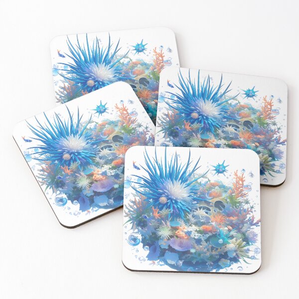 Item preview,  Bule Sky Color Coral with sea fish and  sea plant designed and sold by RoadMail.