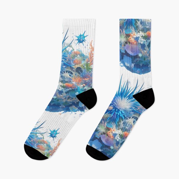 Item preview,  Bule Sky Color Coral with sea fish and  sea plant designed and sold by RoadMail.