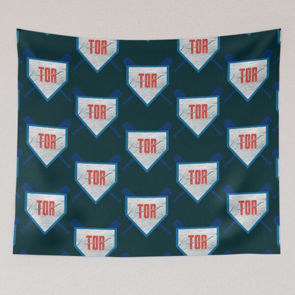 Item preview, Toronto Abbreviation Retro Baseball Home Plate Designo designed and sold by SpecialJoyGifts.