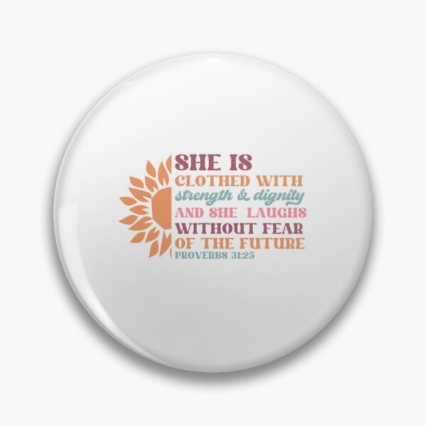 Item preview, Proverbs 31:25 designed and sold by HerMindSpeaks.