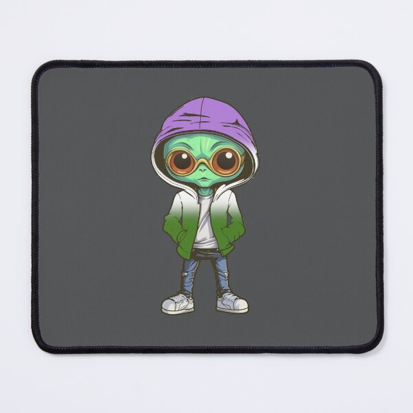 Item preview, Genderqueer Pride Flag Alien, Subtle Queer Pride Design designed and sold by Travelslightly.