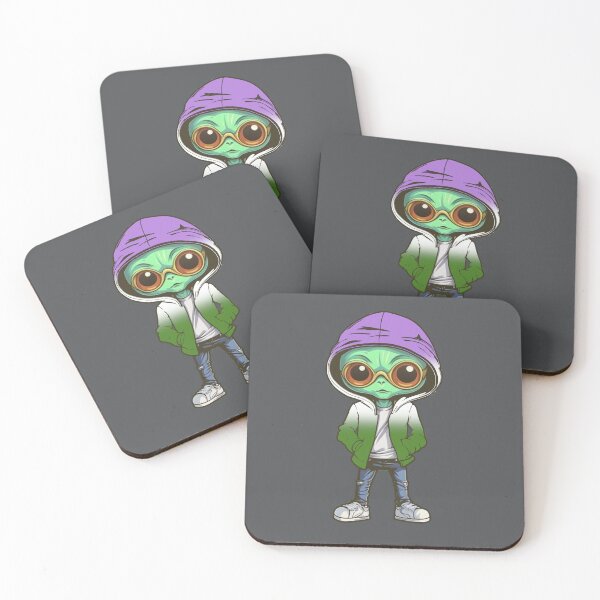 Item preview, Genderqueer Pride Flag Alien, Subtle Queer Pride Design designed and sold by Travelslightly.