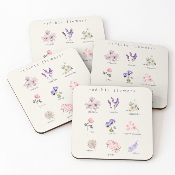Item preview, Edible Flowers List designed and sold by KatsCarnations.
