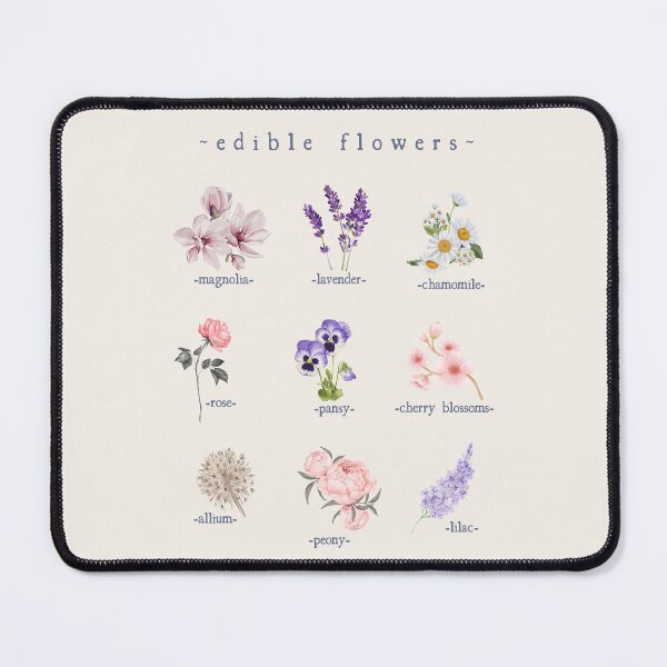 Item preview, Edible Flowers List designed and sold by KatsCarnations.
