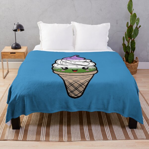 Item preview, Sweet Genderqueer Pride Flag Ice Cream, Subtle Queer Kawaii Ice Cream Cone Design designed and sold by Travelslightly.