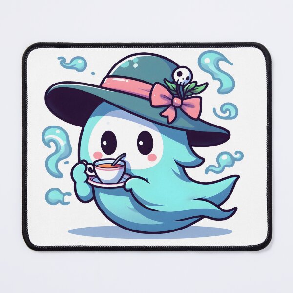 Item preview, Kawaii Breezy Lich With Teacup And Saucer designed and sold by CanvasCutie.