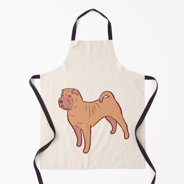 Item preview, Cartoon shar pei dog art designed and sold by Mayarart.