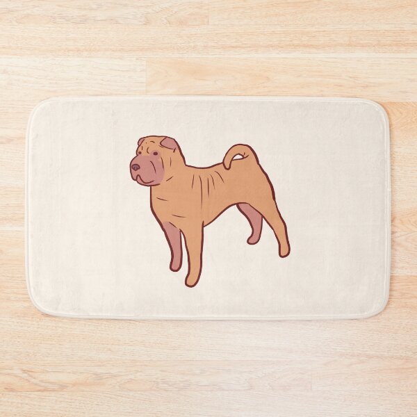 Item preview, Cartoon shar pei dog art  designed and sold by Mayarart.
